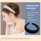 thumbnail image 5 of Sonducket Diademas con cuentas de cristal con purpurina, tocado de punto Flexible para el cabello, tocado para mujer, fiesta, colorido brillante Accesorio para el cabello Negro Sonducket AP010971-04B, 5 of 5