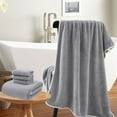 thumbnail image 2 of Xuniizn Bath Towel and Wash Cloths Set: 3xSquare Towel, 1xBath Towel, cotton, Highly Absorbent & Fade Resistant, 2 of 7