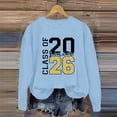 thumbnail image 4 of Women's Sweatshirts 2025 Senior Class Of 2026 Sweatshirt Senior 2026 Pullover Tops Sweatshirt for Women, 4 of 5
