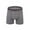 Gray1, variant on fatyb Mens Cotton Boxer Briefs Breathable Striped Underwear Short Leg Comfortable Underpants for Men