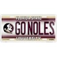 thumbnail image 1 of Florida State Seminoles NCAA "GO NOLES" License Plate, 1 of 3