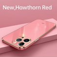 thumbnail image 4 of Luxury Silicone Case For iPhone 15 14 13 12 11 Pro Max Mini XS Max XR 7 8 15 Plus Soft Shockproof Phone Back Cover Pink For iPhone 11Pro Max, 4 of 6