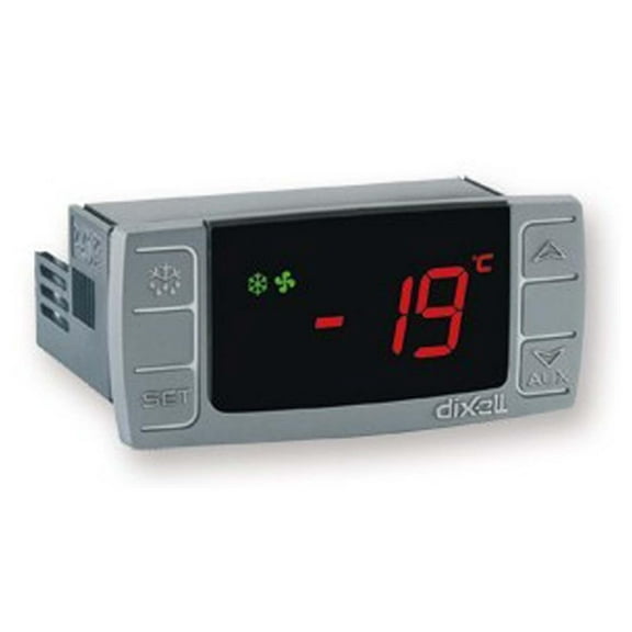 New Dixell Model: XR02CX Digital Temperature Control Panel Thermostat with 2 Temperature Sensor Probes Included / 120v / by