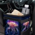 thumbnail image 6 of Jellyfish Foldable Car Trash Can with Lid, Leak-proof, Hanging Storage Bag - Car Trash Bin, Car Garbage Can, 6 of 6
