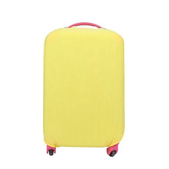 Trolley Case Colorful for Suitcase Outdoor Travel Dust-proof Protective Suitcase Luggage Cover Baggage Case Cover Bag Accessories Suitcase Cover YELLOW S