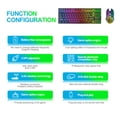 thumbnail image 4 of Wireless Gaming Keyboard and Mouse Combo, 87-Key TKL Rainbow Backlit Keyboard, 4 of 6