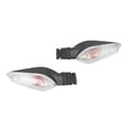 thumbnail image 4 of Turn Signal, Yellow Light Durable Low Power Consumption 2pcs 12V Turn Lamp  For Motorbike Black Lens,Transparent Lens, 4 of 8
