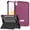 Purple, variant on AICase For Apple iPad 10th Generation Case Shockproof Heavy Duty Rugged Cover Built-in Screen Protector,Black