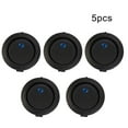 thumbnail image 6 of 5PCS 12V ON/OFF Round Rocker Dot Blue LED Light Toggle Switch Car Van Boat Dash, 6 of 7
