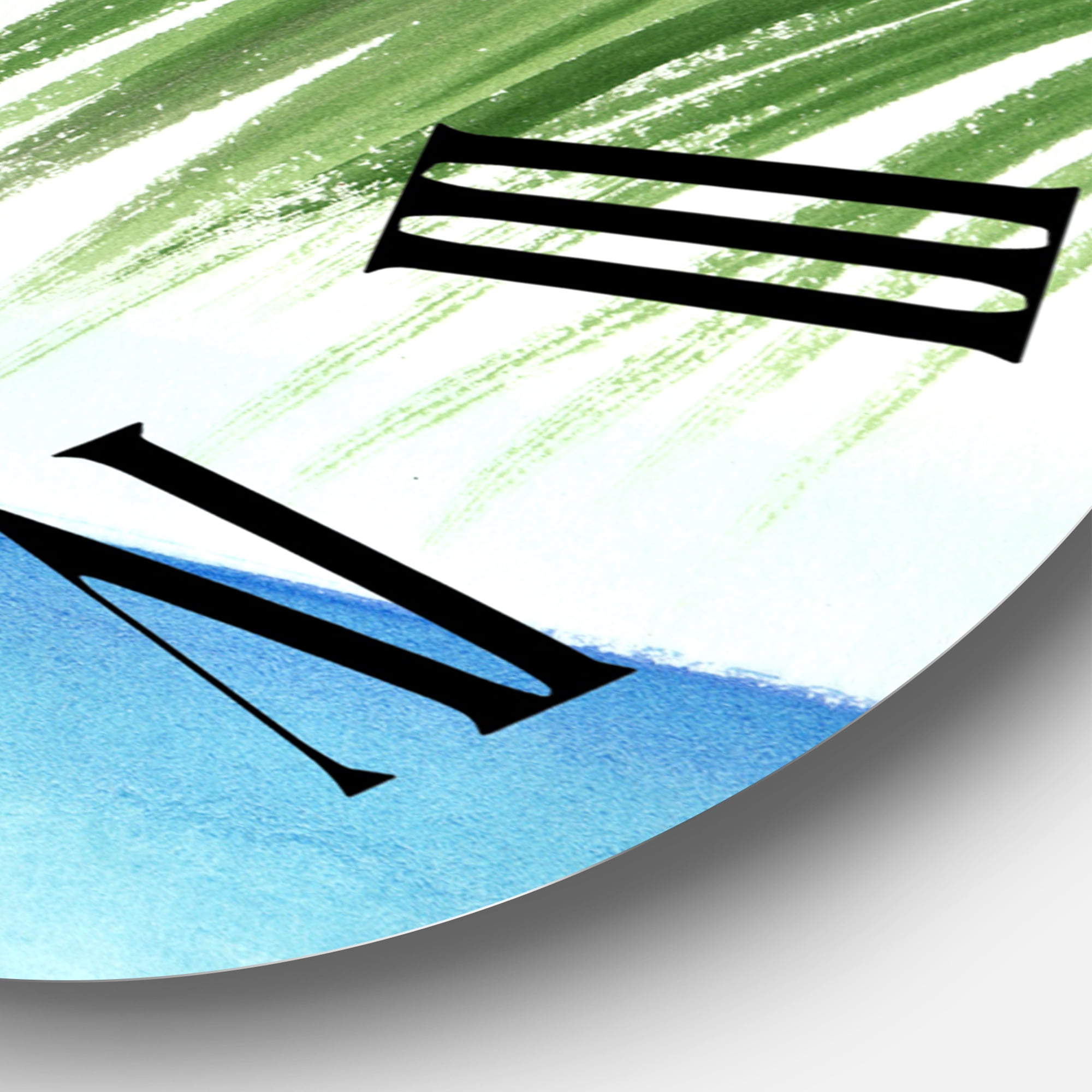 Designart 1 in Coastal Wall Clock