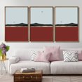 thumbnail image 3 of IDEA4WALL 3 Piece Framed Canvas Wall Art for Living Room, Bedroom Nordic Simple Style Canvas Prints for Modern Home Decoration Ready to Hang, 3 of 4