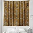 thumbnail image 1 of Ethnic Tapestry, Culture Ornamental Stripes with Earthy Classical Timeless Motifs, Fabric Wall Hanging Decor for Bedroom Living Room Dorm, 5 Sizes, Multicolor, by Ambesonne, 1 of 1