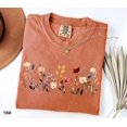 thumbnail image 2 of Comfort Colors® Wildflower Shirt, Floral Cottagecore Shirt, Botanical Shirt, Flower Shirt, Nature Shirt, Wildflower Tshirt,Wild Flower Shirt, 2 of 9
