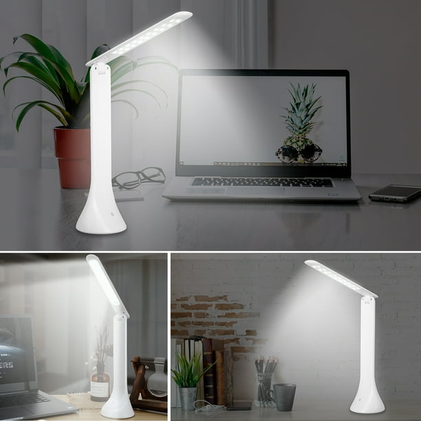Lampe de Bureau LED Pliable et Tactile à Intensité Réglable