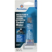Angle View: Permatex Water Pump and Thermostat RTV Silicone Gasket, 0.5 oz. - 22071