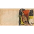 thumbnail image 2 of Paul Gauguin 18x11 Black Ornate Wood Framed Double Matted Museum Art Print Titled - Study for Tamari Judith Mean, 2 of 5
