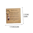 thumbnail image 3 of Fiudx Ofertas y liquidaciones Tarjeta de curación para regalo de Navidad Llavero curativo Adornos navideños, 3 of 3