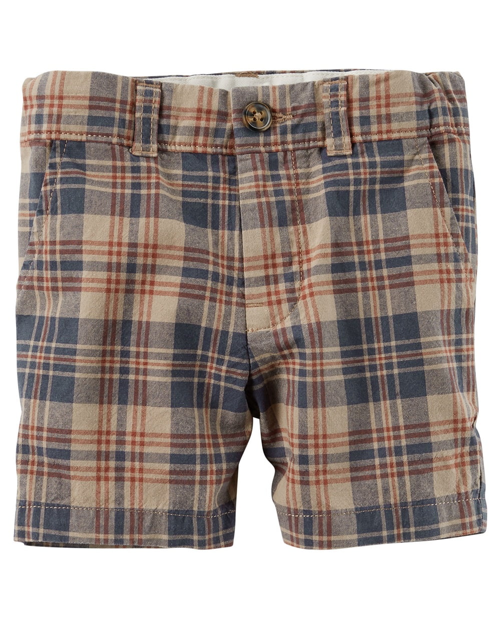 baby tartan shorts