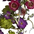 thumbnail image 3 of Nearly Natural Polyester Veranda Garden Artificial Wreath, 20" (Assorted Colors), 3 of 4