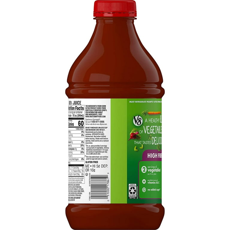 High fiber juice cheap