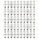 thumbnail image 1 of 50pc Cabinet Cupboard Wooden Chopping Shelf Support Pins Nails 16mm x 5mm, 1 of 5