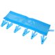 thumbnail image 4 of Organizador portátil, ganchos con Clips para colgar ropa, estante de tela plegable para lavandería, colorido, 4 of 8