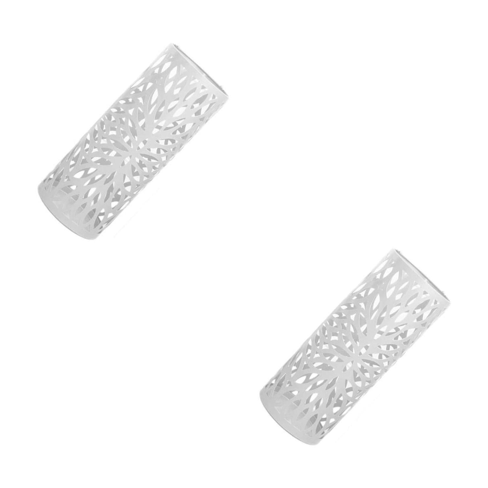 MLINS Set of 2 Stake Lightweight Umbrella Holder Office 49.00X19.00X19.00CM White