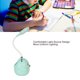 thumbnail image 4 of Decoración de Lámpara de Mesa LED Luz de Escritorio LED Pequeña Recargable de 600 MAh con Soporte para Teléfono con Bolígrafo para Dormitorio de Estudiantes Habitación de ANGGREK Otros, 4 of 8