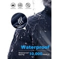 thumbnail image 3 of Wantdo Women's Plus Size Waterproof Coat Windproof Puffer Coat Quilted Winter Parka Navy 2XL, 3 of 13