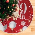thumbnail image 5 of Coolnut Christmas Christmas Tree Skirt Home Decoration Large Round Christmas Tree Skirt for Holiday Party Home Christmas Day Ornaments,35.4", 5 of 6