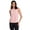 Peach Pink, variant on RBX Active Women's Textured Jacquard Mesh Crewneck Workout Tank Top