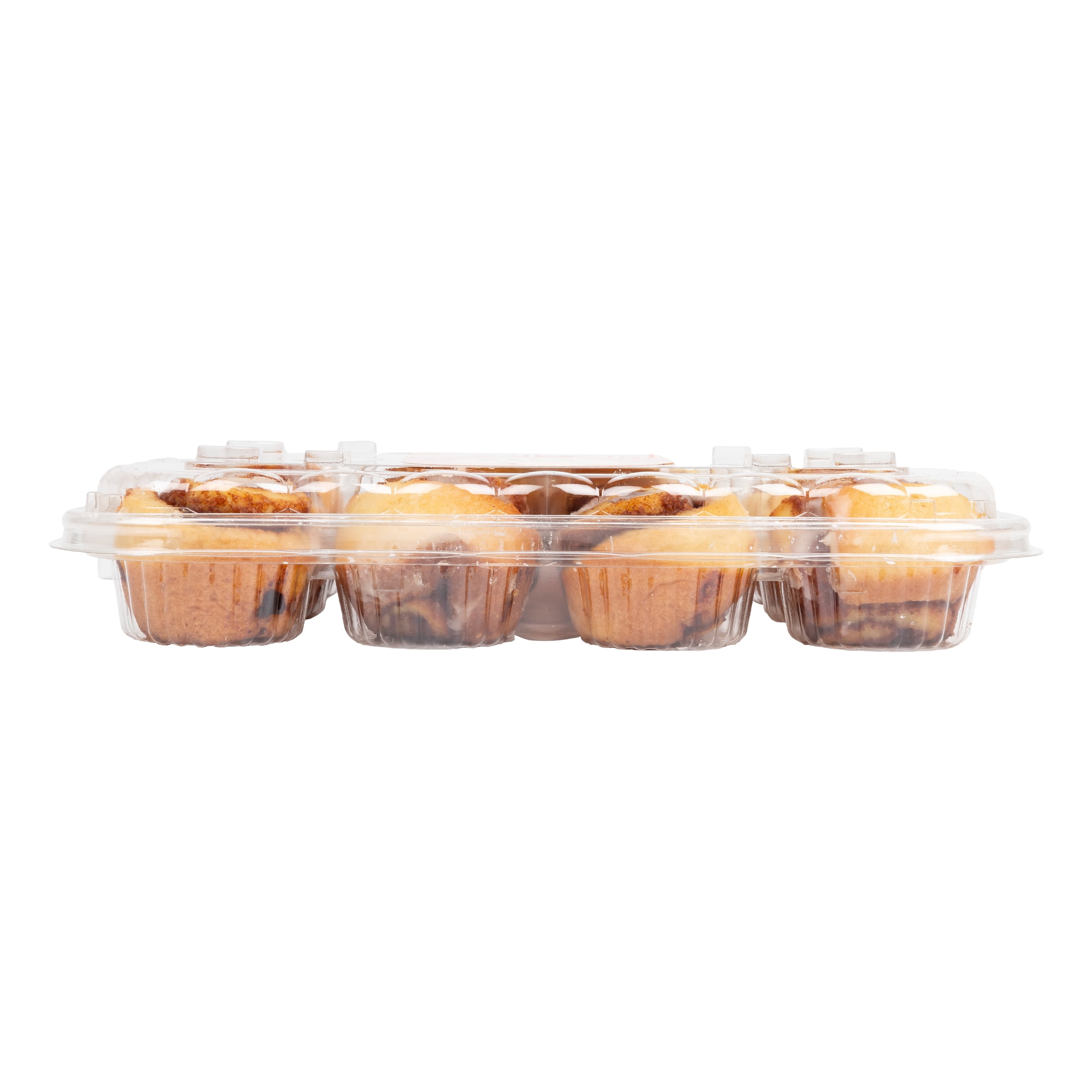 two-bite Mini Drizzled Cinnamon Rolls, 14.6 oz, 12 Count (Bakery Fresh, Pastry Goods)