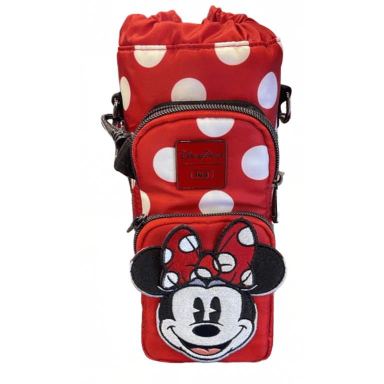 【Lug】US Disney Parks ミニーマウス ボトルホルダーバッグ Disney Parks Minnie Mouse Lug WDW Water Bottle Holder Bag