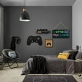 thumbnail image 5 of Gamer Room Decor For Boys Bedroom Wall Decor For Men Gaming Decor Game Room Accessories Kids Decorations For Bedroom Little Man Cave Wooden Door Sign Cool Stuff For Your Room Gaming Wall Art 12X6 In, 5 of 6