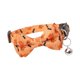 thumbnail image 5 of Collar de Gato Yuyangstore Ajustable con Pajarita y Campana Naranja, 5 of 8