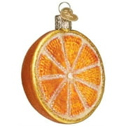 Old World Christmas Glass Blown Ornament for Christmas Tree, Orange (With OWC Gift Box)