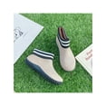 thumbnail image 6 of Ferndule Womens Waterproof Round Top Rain Boots Casual Comfortable Ankle Bootie Garden Shoe Outdoor Stylish Slip On, 6 of 6