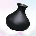 thumbnail image 5 of HOOWIFFY Black Ceramic Vase for Plants, Home Decor, Flower Pot, Modern Ornamental Plant Holder, 5 of 5