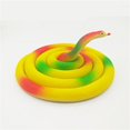 thumbnail image 1 of Juguete para niños, simulación de serpiente, truco de serpiente, gran serpiente verde, goma suave, gran serpiente falsa, modelo animal, accesorios de truco, 1 of 6