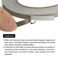 Uxcell Faraday Cloth Tape 0.24"x82 Feet Single Sided Conductive Cloth