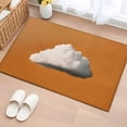 thumbnail image 2 of Orange Sky Bathroom Rug Washable 2x3 Entryway Rug Non Slip Abstract Sky White Minimalist Front Door Mat Low Pile Indoor Doormat Throw Floor Carpet for Kitchen Bedroom Entrance, 2 of 9