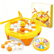 CYFW Dont Break the Ice Game, Trap Break Ice Game Interactive Game Ice Block Breaking Game for Party, Family Gathering, Gifts, Tabletop Games, Classic Dont Break the Ice Game (Chick)