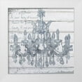 thumbnail image 1 of Sommers, Mindy 26x26 White Modern Wood Framed Museum Art Print Titled - Wedgewood Chandelier, 1 of 4