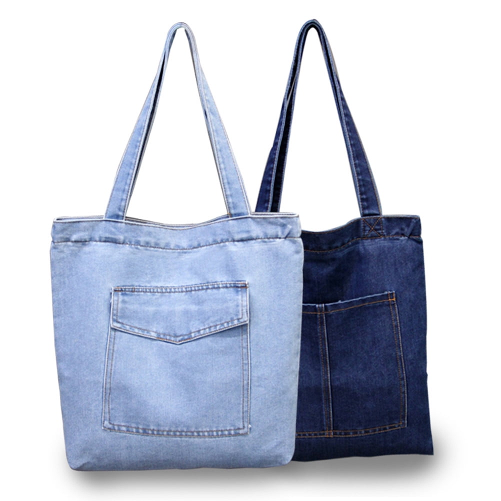 Walmart blue cheap jean purses