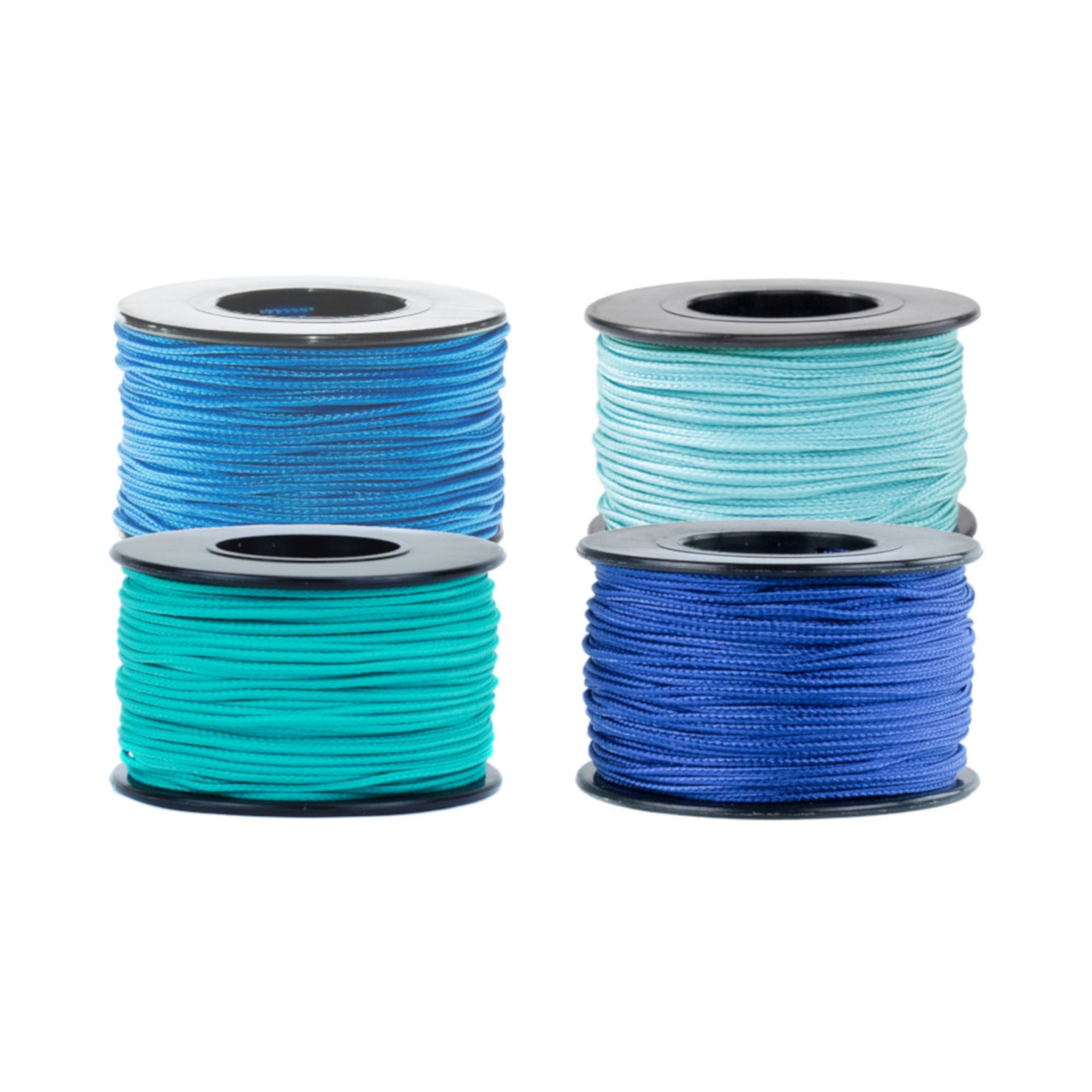 PARACORD Micro Cord Multi Packs 125 Foot Spool Kits in a