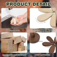 thumbnail image 3 of Christmas Tree Wooden Trivets Set, Hot Pot & Pan Protectors, Wooden Coasters for Bowls, Teapots, Plates, 3 of 5