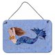 thumbnail image 1 of Impresiones para colgar en la pared o en la puerta Caroline's Treasures 8337DS812 metal de aluminio sirena 8 x 12 multicolor, 1 of 1