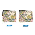 thumbnail image 7 of FORMRS 13-13.3 inch Laptop Sleeve Case Soft Carrying Quilted Computer Bag Cover, Pink Floral Wave, 7 of 7