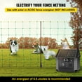 VEVOR Electric Netting Fence Kit Sheep Fencing 42.5"H x 164'L with 17