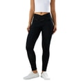 thumbnail image 3 of Babcutegg Women’s High-Waisted Stretch Skinny Yoga Jeans Distressed Denim Ankle Pants and Full-Length Slim-Fit Cotton Blend Trousers Black Size M, 3 of 7